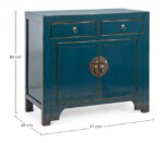 Homemotion - CREDENZA 2A-2C JINAN BLU - immagine 2