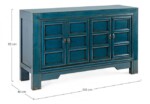Homemotion - CREDENZA 4A JINAN BLU - immagine 2