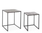 Bizzotto - SET2 TAVOLINO TAHIR QU