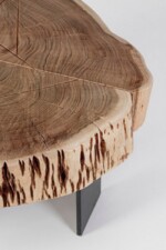 Homemotion - TAVOLINO KEVAL NATURAL 70X65 - immagine 5