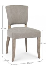 Bizzotto - SEDIA MARATRIZ GRIGIO - immagine 2