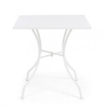 Yes - TAVOLO KELSIE BIANCO 70X70 - immagine 4