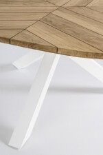 Homemotion - TAVOLO PALMDALE 160 BIANCO RT01 - immagine 4