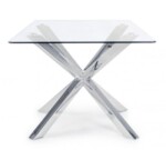 Bizzotto - TAVOLO MAY RETT GAMBA ACCIAIO 160X90 - immagine 4