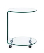 Bizzotto - TAVOLINO C-RUOTE IRIDE TO VT - immagine 4