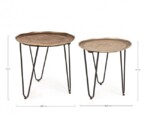 Bizzotto - SET2 TAVOLINO AMIRA X73 TO - immagine 2