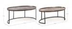 Bizzotto - SET2 TAVOLINO AMIRA X26 OV - immagine 2