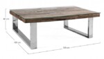 Bizzotto - TAVOLINO C-V STANTON 100X100 - immagine 2