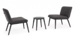 Homemotion - SET3 SALOTTO C-C ISABELA ANTRACITE WG21