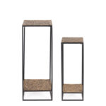 Bizzotto - SET2 TAVOLINO MYSORE ORO BASSO - immagine 2