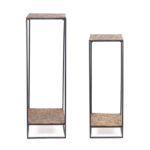 Bizzotto - SET2 TAVOLINO MYSORE ORO ALTO - immagine 2