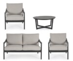 Bizzotto - SET4 SALOTTO C-C SIRENUS ANTRACITE YK13 - immagine 5