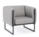 Homemotion - POLTRONA C-C PIXEL GRAPHITE