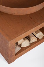 Yes - BRACIERE C-P.LEGNA EFESTO RUGGINE 70X38H - immagine 3