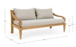 Homemotion - DIVANO 2-3P C-C KARUBA NATURAL - FSC - immagine 2