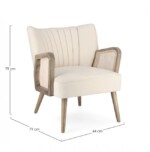 Bizzotto - POLTRONA VIRNA NATURAL - immagine 2