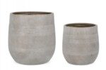Bizzotto - SET2 P.VASO RIGO BOMB BEIGE ALTO
