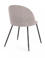 Bizzotto - SEDIA TANYA NERO/VISONE - immagine 2