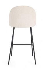Bizzotto - SGABELLO BAR CARRY NERO/AVORIO - immagine 5
