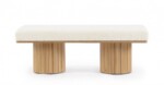 Bizzotto - PANCA 2P FLORIANA NAT-BIANCO BOUCLE' - immagine 3