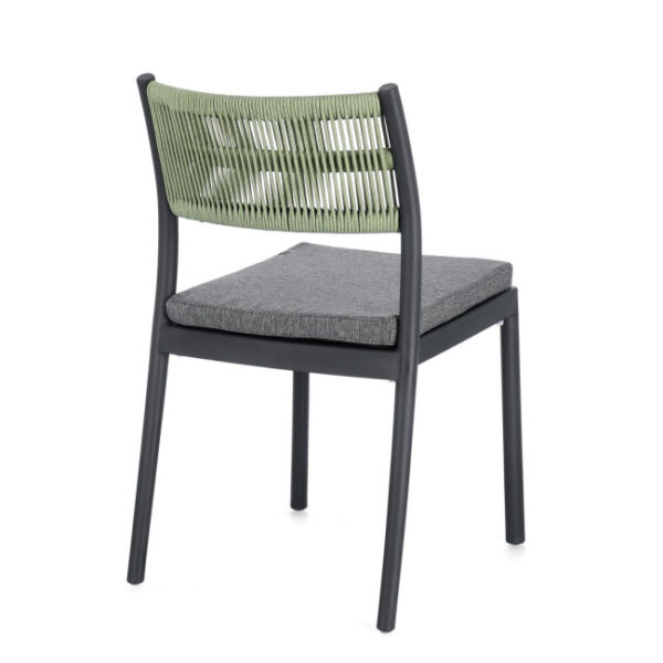 Bizzotto - SEDIA C-C ALVIN ANTRACITE/VERDE - immagine 8