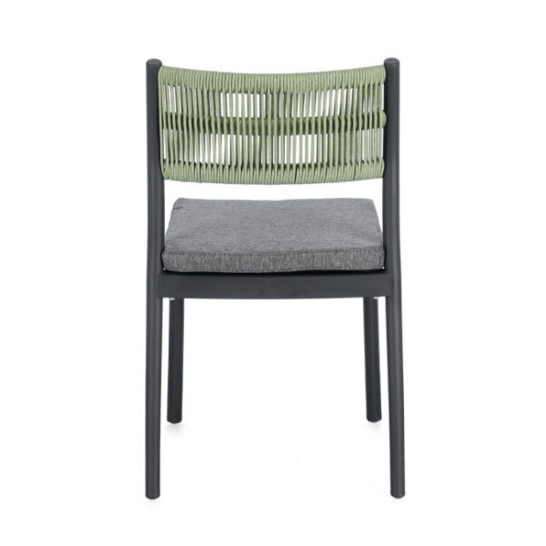 Bizzotto - SEDIA C-C ALVIN ANTRACITE/VERDE - immagine 11