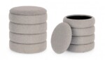Bizzotto - SET2 POUF CONT.KATERINA GR CH BOUCLE' - immagine 5