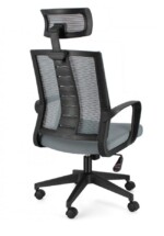 Yes - POLTRONA UFFICIO C-BR ROMAN GRIGIO SCURO - immagine 2