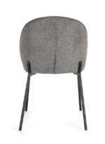 Bizzotto - SEDIA WENDY NERO/GRIGIO SCURO - immagine 5