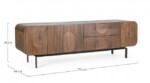 Homemotion - MOBILE PORTA TV 3A-2C ORISSA NAT - immagine 2