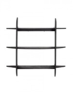 Bizzotto - MENSOLA 3P WESTWOOD NERO - immagine 2