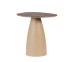 Bizzotto - TAVOLINO STANLEY TOP RUSTIC BROWN 50