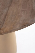 Bizzotto - TAVOLO STANLEY TOP RUSTIC BROWN 140 - immagine 2