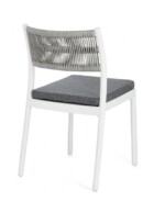 Bizzotto - SEDIA C-C ALVIN BIANCO/GRIGIO CHIARO - immagine 2