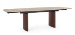 Homemotion - TAVOLO ALL. MAILIS 180/260X90 NOCE/TRAV.