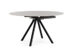 Bizzotto - TAVOLO ALL.RAUNI D87/135 NERO/GRIG.CHIAR