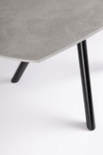 Bizzotto - TAVOLO ALL. RAUNI D87/135 NERO/GRIGIO - immagine 5