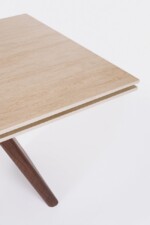 Homemotion - TAVOLO ALL. MAIKKI 200/300X100 NOCE/TRAV - immagine 5