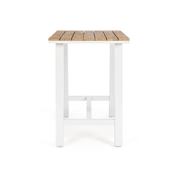 Bizzotto - TAVOLO BAR SKIPPER 131X73 BIANCO YK11 - immagine 9