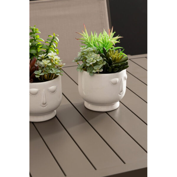 Yes - TAVOLO HILDE 130X68 COFFEE YK14 - immagine 10