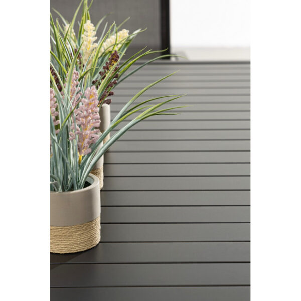 Yes - TAVOLO HILDE 150X80 ANTRACITE LH32 - immagine 11