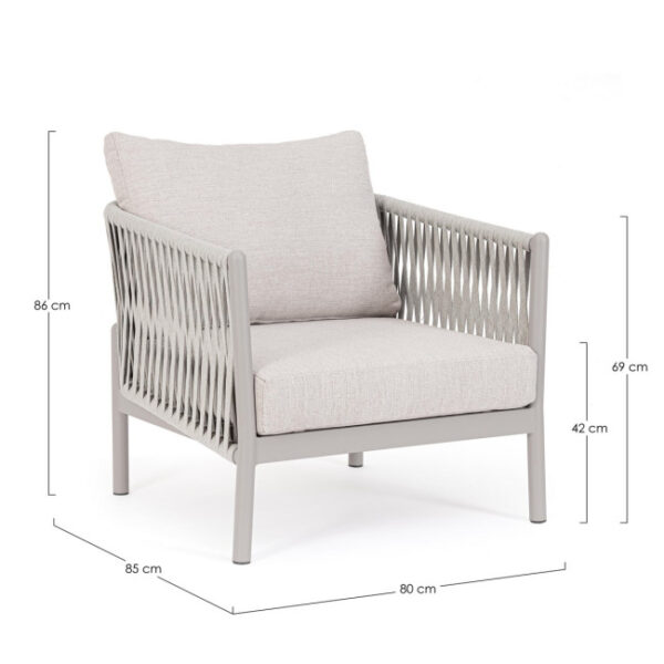 Homemotion - POLTRONA C-C FLORENCIA MOON WG24 - immagine 9