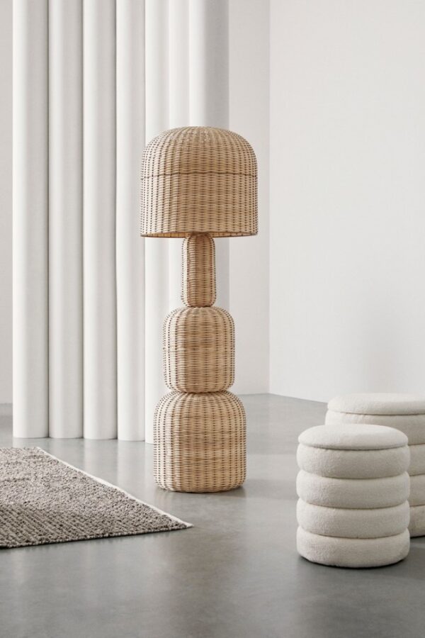 Bizzotto - SET2 POUF CONT.KATERINA BIANCO BOUCLE' - immagine 5