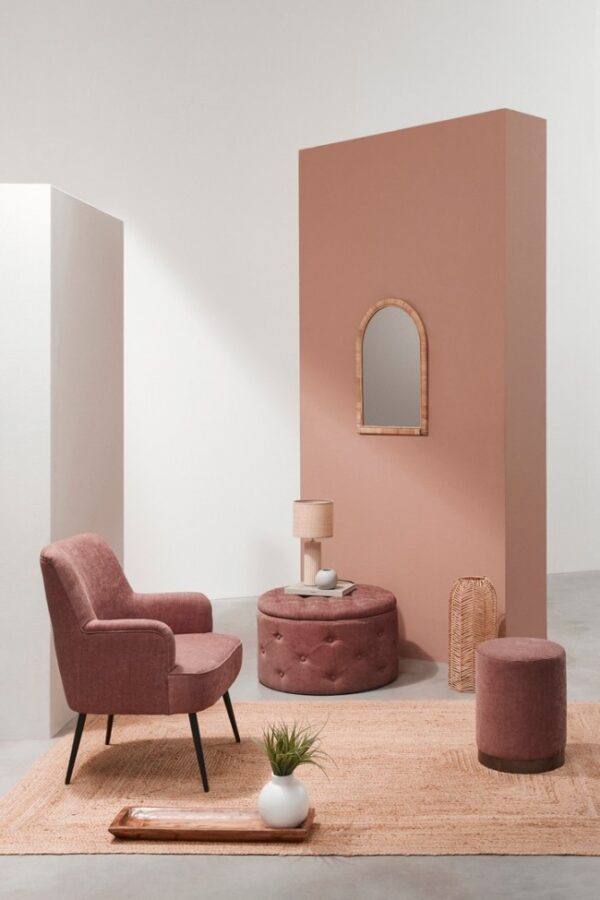 Yes - POUF CONT. P.SCARPE ERNESTINE DARK ROSE - immagine 5