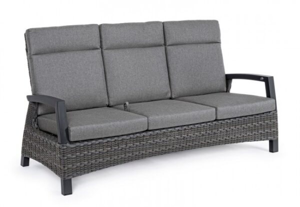 Bizzotto - DIVANO 3P RECLIN C-C BRITTON ANT JX55-UK - immagine 2