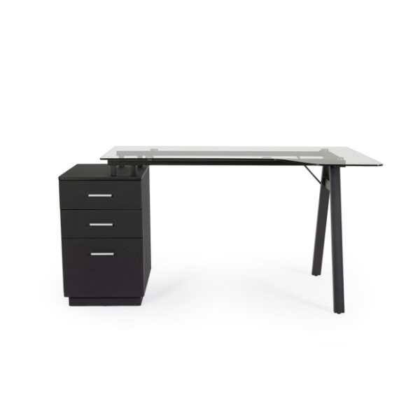 Yes - SCRIVANIA CHARLIE ANGOLO C-CASSETT NERO - immagine 8