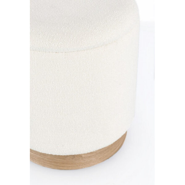 Bizzotto - SET2 POUF CONTENITORE.ZOYA BIANCO - immagine 8