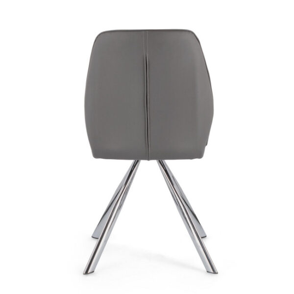 Bizzotto - SEDIA MAXWELL PU GRIGIO - immagine 9