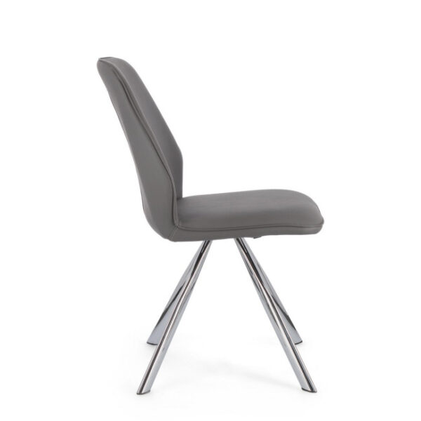 Bizzotto - SEDIA MAXWELL PU GRIGIO - immagine 10