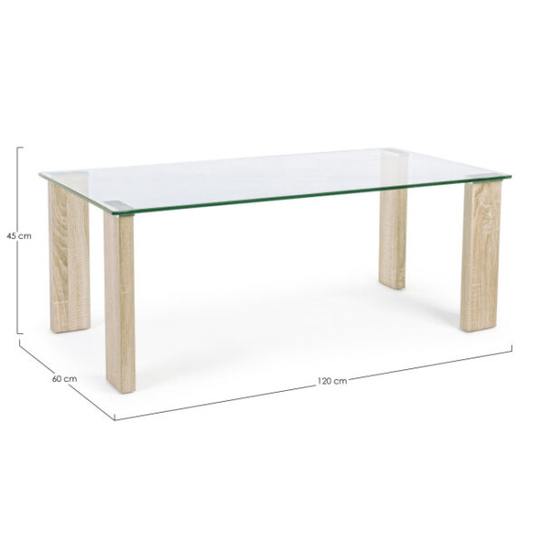 Yes - TAVOLINO NEW ARLEY NATURE 120X60 - immagine 7